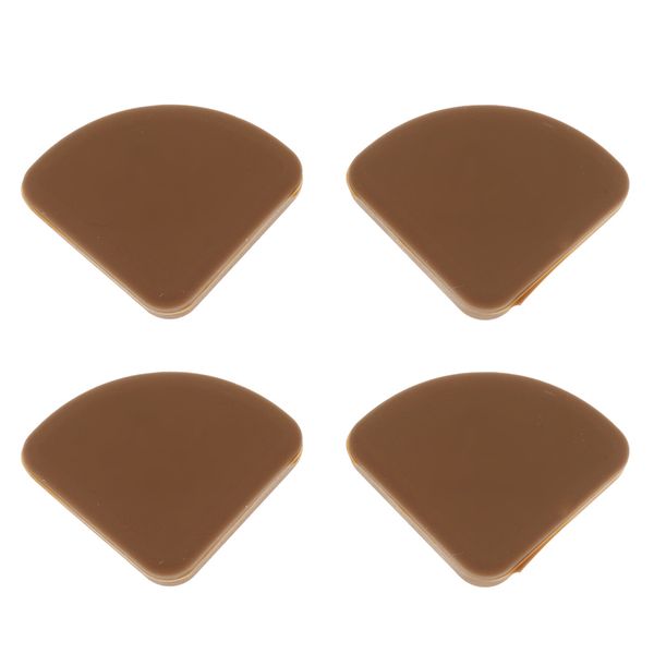 

4x baby glass table desk edge guard protector bumpers soft corners cushion