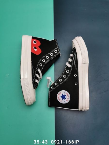 

dhl mens commes des garcons play chuck 1970 cavans sneakers for men's tayler vulcanized shoes man skateboarding womens skate women, Black