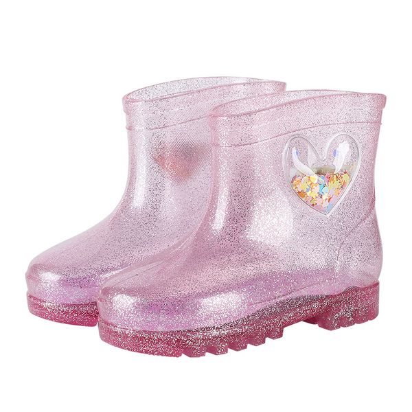 

mini melissa led kids toddler boots rain shoes waterproof rubber rain boots children rainboots shoes rubber animal cartoon, Black;grey