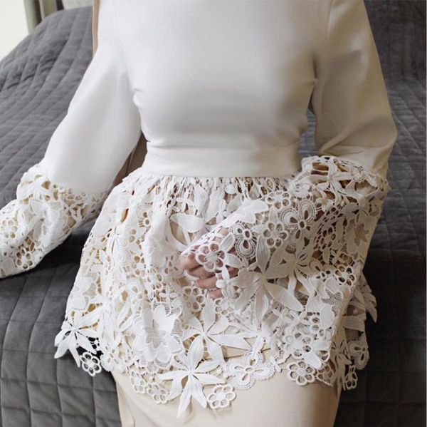 

fashion lace muslim modest female vintage stitching-colored hollow cut design muslim f1702, Red