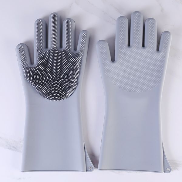 

magic cleaning brush kitchen glove heat resistant resuable household scrubber hair care dishwashing gloves kitchen bed bathroom tools gifts1