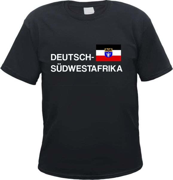 

german south west africa t shirt black or white size s to 3xl namibia, White;black