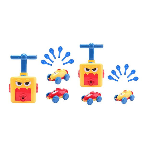 

2 set kids inertial power balloon car puzzle toddler kids developmental toys