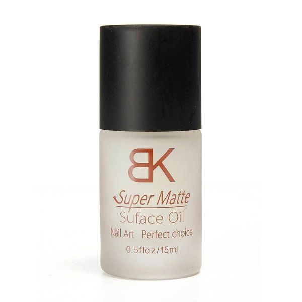 

bk nail varnish matte dull surface change protection manicure transparent nail surface 15ml