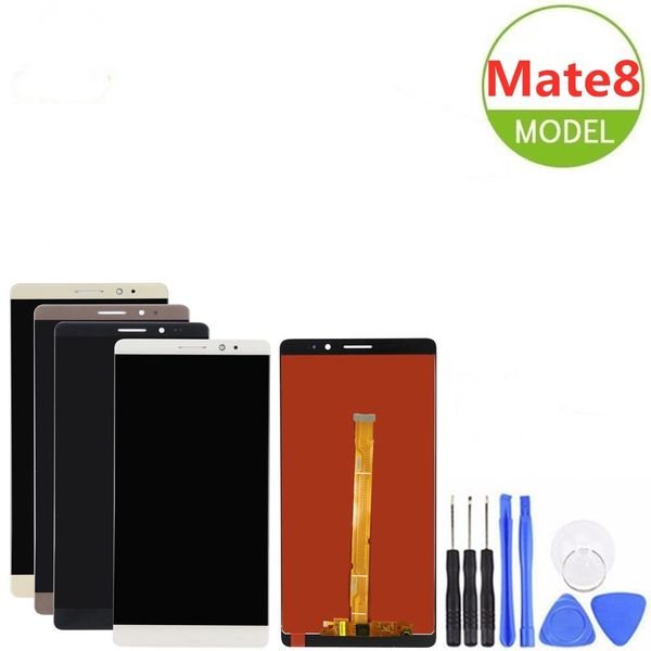 

for huawei mate 8 lcd display touch screen digitizer assembly replacement parts + tools for huawei mate8 6.0" lcds screen