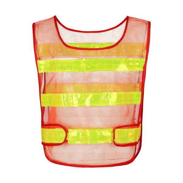 

1pcs safety vest reflective solid translucent warning security jacket outdoor waistcoat working uniforms sportswear 2018 new, Gray;blue