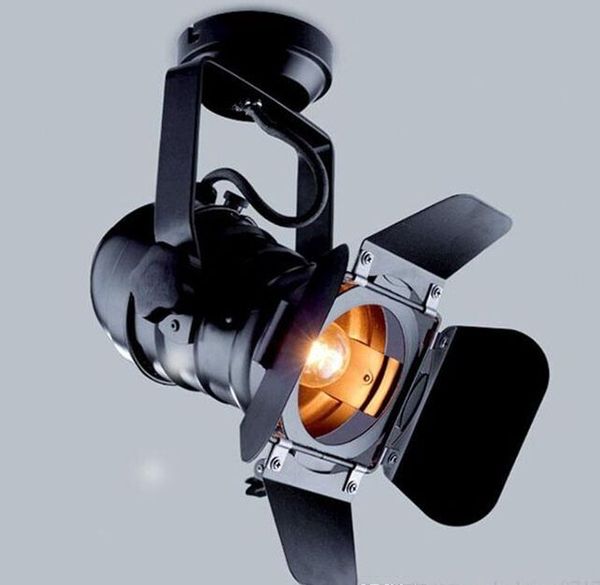 2019 110 240v Vintage Edison Bulb Theater Spotlights Ceiling Light