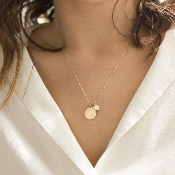 

chokers necklace for women custom stainless steel choker chain trendy pendants fashion jewelry statement friends her gifts, Golden;silver