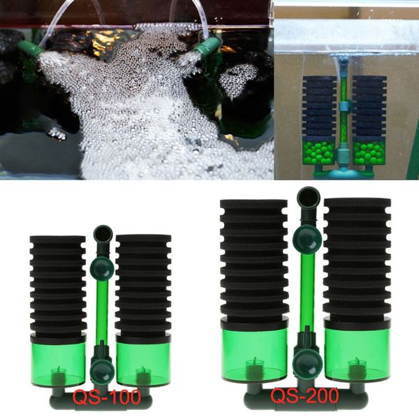 

fishbowl double-end biochemical sponge filter for oxygenation cycle
