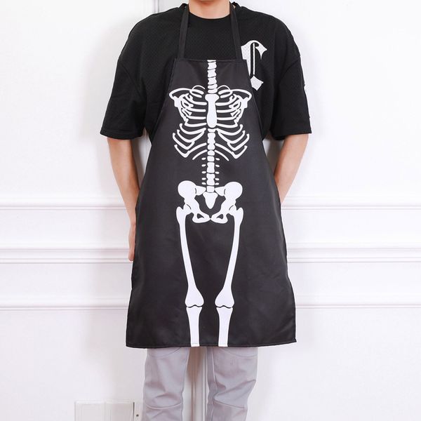 

new kitchen cosplay horror chef halloween apron costume party supplies bar dance party dress up ghost dress apron