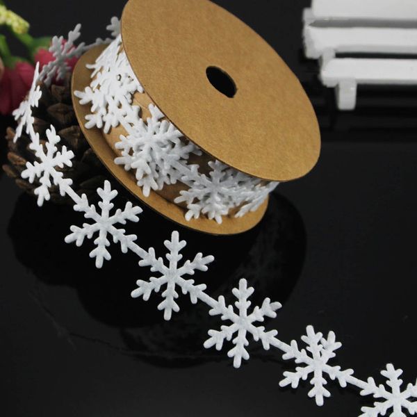 

snowflake lace ribbon snowflake ribbon embossed christmas supplies diy materials wedding gift