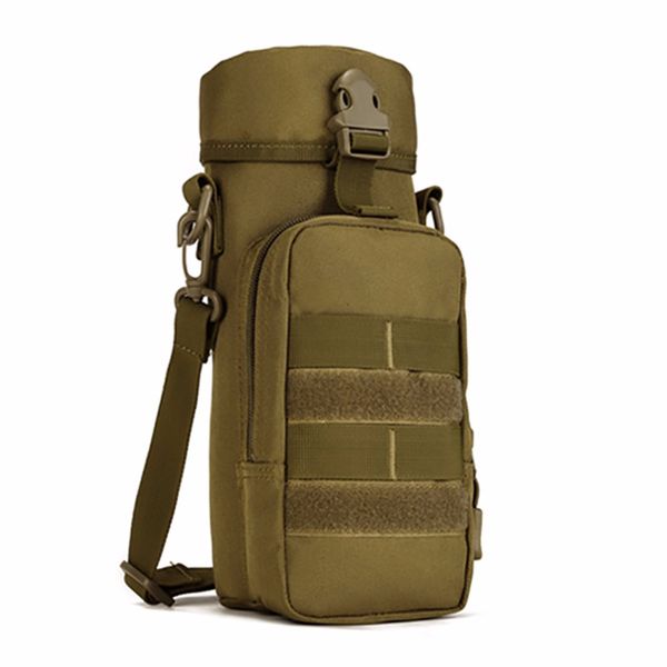 

outdoor tactics molle water bottle pouch hydration bag carrier insulated heat cold water kettle messenger shoulder bag