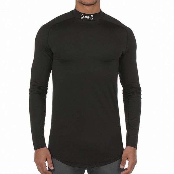 

gym t shirt men bodybuilding dry fit long sleeve sports tee running t-shirt workout soccer sweatshirt sport fitness shirt, Black;blue