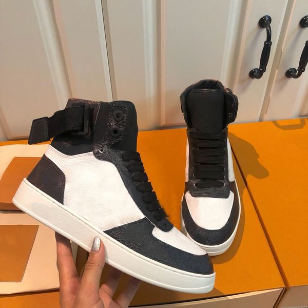 

designer fashion luxury man women shoes brand casual shoes fashion couples shoes 5 style luxury men shoe new cowhide with box 35-44, Black