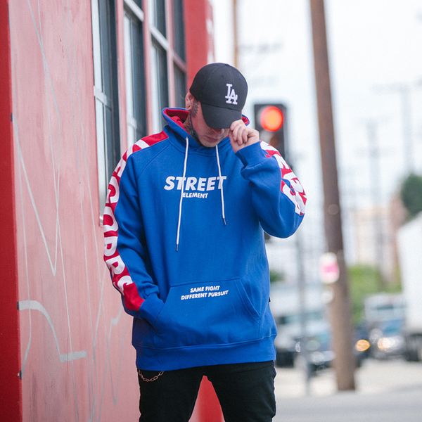 

VEGORRS мужская дизайнер балахон 2018 осень и зима у Ифань с тем же капюшоном с плеча пл