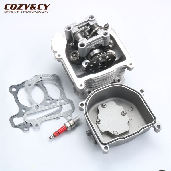 

47mm 50mm head big bore on-egr & 9 holes cam & rocker cylinder head cover for taotao chinese 50cc qmb139 moped scooter