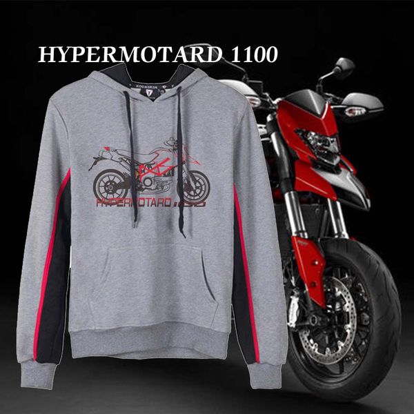 

kodaskin men cotton round neck casual printing sweater sweatershirt hoodies for hypermotard 1100 hypermotard1100