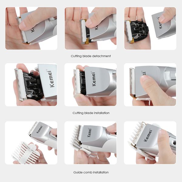 

новый стиль kemei km-838 liquid crystal variable speed ​​смарт волос салон самые дорогие машинки для стрижки волос ножницы newclipper qmznv