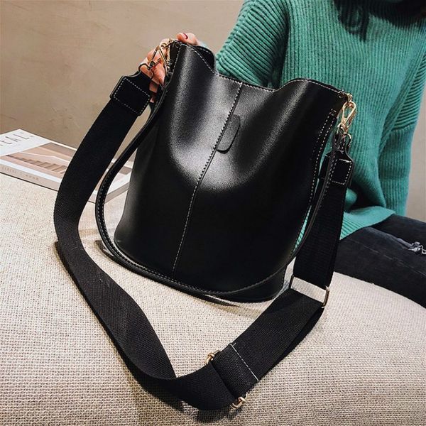 

ретро wide плеча одно плечо bucket сумка сумка сумка женская