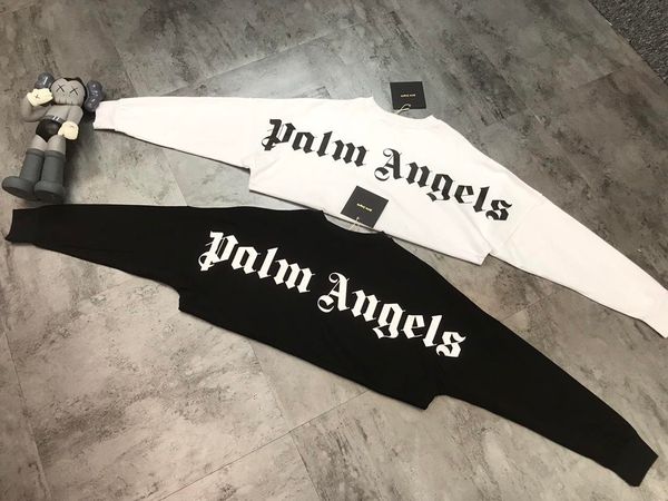 

19aw luxurious brand design palm angles hoodie long sleeve crewneck sweater sweatshirt fashion pullover hoodie outdoor sweatshirt, Gray;blue