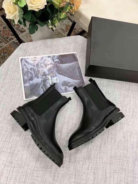 

ankle boots women platform high heels lace up buckle strap shoes thick heel short boot ladies zipper footwear luxury 9625, Black
