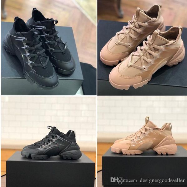 

designer women shoes brand women sneaker for vintage trainers classic black neoprene vacuum outsole increase 5 cm flower triple s shoes