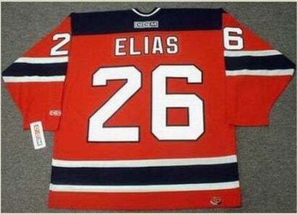 

custom men youth women vintage #26 patrik elias new jersey devils 2003 ccm hockey jersey size s-5xl or custom any name or number, Black