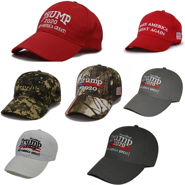 

2020american presidential president trump camouflage baseball cap trump2020 hat embroidery print baseball cap #630, Blue;gray