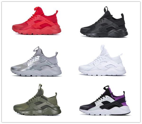 

сделка продажа huarache i кроссовки мужчины женщины спортивная обувь тройные black white gold huaraches 1,0 4,0 женская обувь мужская повсед
