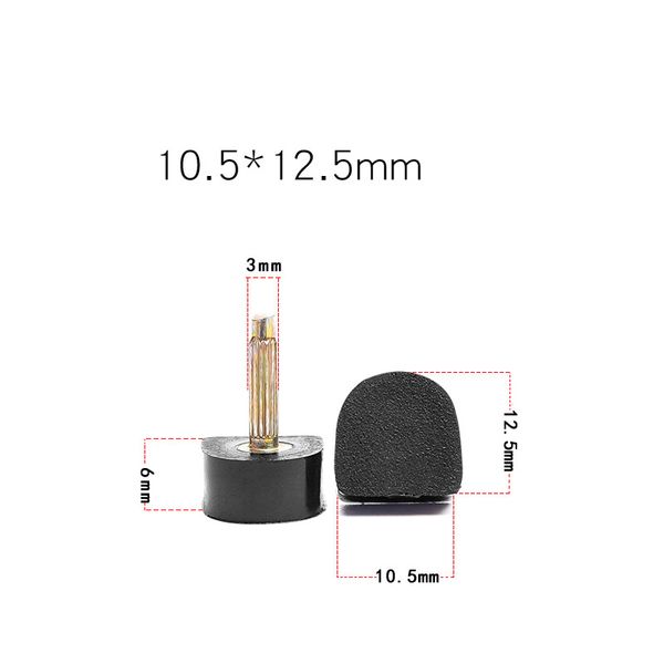 

1pair silent spike women high heel shoes repair tips replacement lady wear resistant stiletto shoe high heels nails repair tips, White;pink