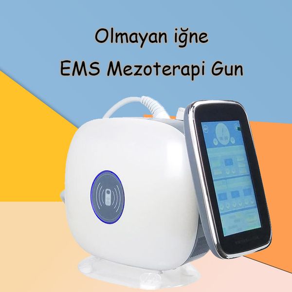

selling ems rf mesogun non-needle ems mesotherapy gun nano needles beuaty gun machine for salon use ce/dhl