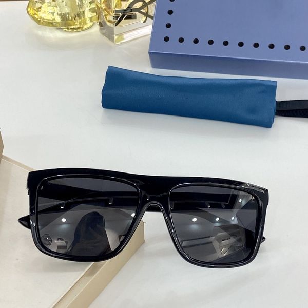 

new fashion design sunglasses 0748 square frame simple popular style uv400 protection wholesale eyewear with original box, White;black