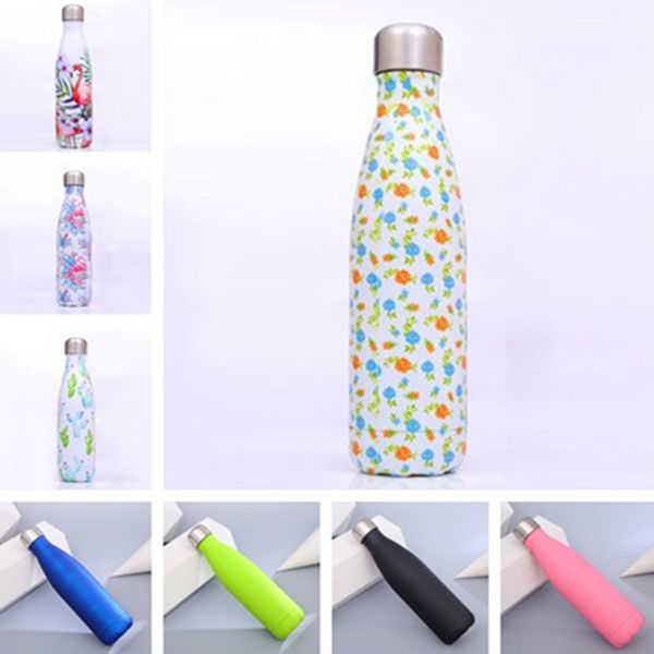 

Fa hion tainle teel bottle cola bottle creativethermo mug portable outdoor port water bottle t7i5035