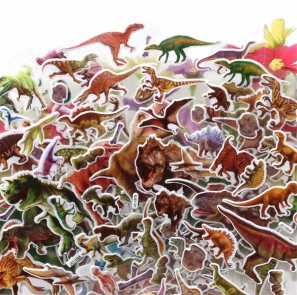 

new cartoon sticker lovely wall stickers nursery children kids room bedroom dinosaur stickers wallpaper paste puffy sticker i515