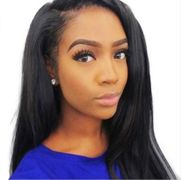 360 Lace Front Human Hair Wigs With Pre Plucked Baby Hair