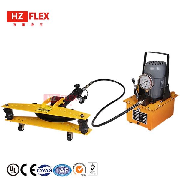 

hydraulic pipe bender electric bending machine all-inclusive. bendable round tube and square tube