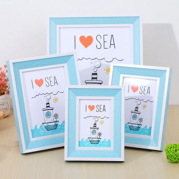 

creative simple modern european wedding p frame plastic picture frame white p studio children