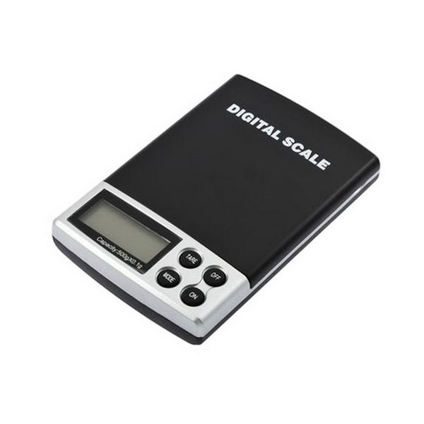 

high accuracy 0.1-500g mini digital jewelry weight weighing gram balance scale pocket electric with leather case