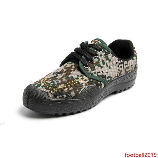 

non-brand camouflage low canvas shoes mens shoes hiking outdoor black green color flat wear resistant sport sneakers size 40-44