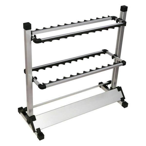 2019 Portable Aluminum Fishing Rod Holder 24 Boat Perpendicular