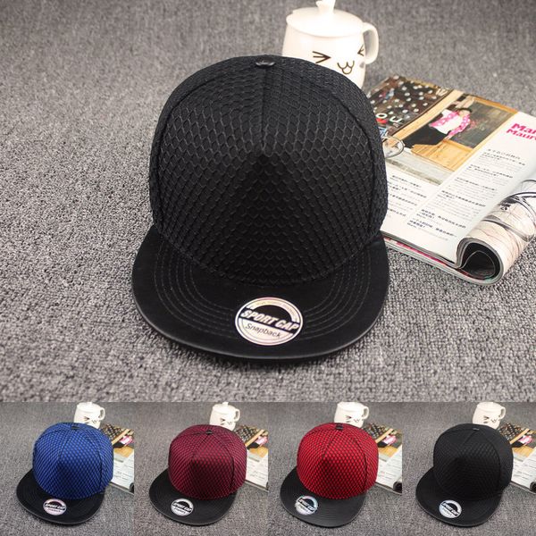 

2017 korean new light board summer mesh baseball cap for men women teens casual bone hip hop snapback caps sun hats, Black;white