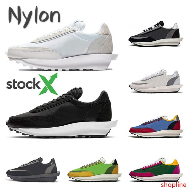 

ок x sacai ldv ваелне еѬнй белй нейлон кѬоовки еѬй оновй зеленй gusto varsi