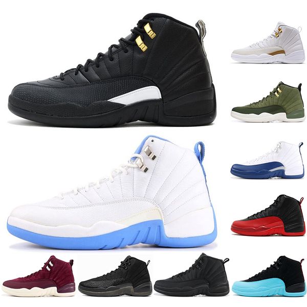 

2020 12 men basketball shoes most popular high gym red cny college navy dark grey winter black wool gamma blue mens trainers 40-47