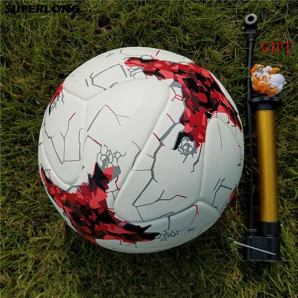 Горячие продажи чемпионов Лига официальный размер 5 футбольный мяч материал PU профессиональный матч поезда прочный футбольный мяч футбол Futebol