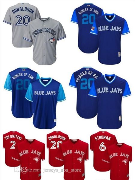 

torontoblue jays baseball jersey 20 josh donaldson 2 19 jose bautista 6 marcus stroman 11 kevin pillar alomar 29 joe carter, Blue;black