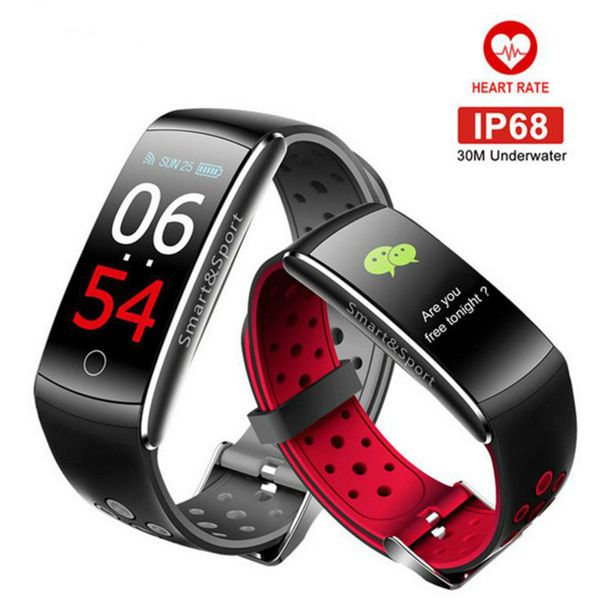 Q8 Smart Armband Blut Preesure Herzfrequenz Monitor Smart Uhr Sport Fitness Tracker Bluetooth Wasserdichte Armbanduhr Für Android iPhone