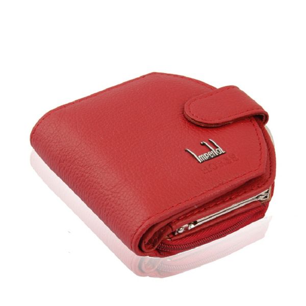

multifunctional cross section short ladies wallet purse nq-024, Red;black