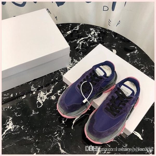 

triple a2019 shoes paris 17fw triple-s sneaker luxury designer dark green 3 generation of combin leisure daddy shoes g01, Red;white