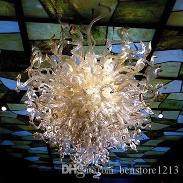 

100% mouth blown borosilicate murano glass ceiling light art excellent pendant moroccan ceiling lights