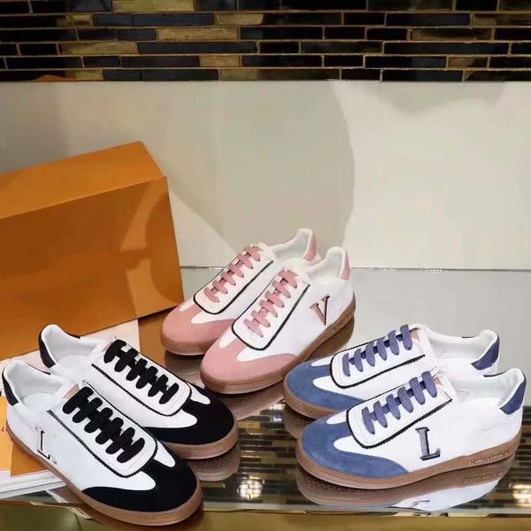 

with box sneaker casual shoes trainers fashion sports shoes leather boots sandals slippers vintage air for woman l19015, Black